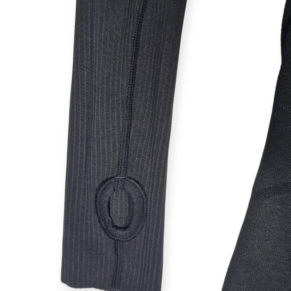 Lululemon Swiftly Tech 2.0 Long-Sleeve Top Black Stretch Size 4 - Picture 9 of 12